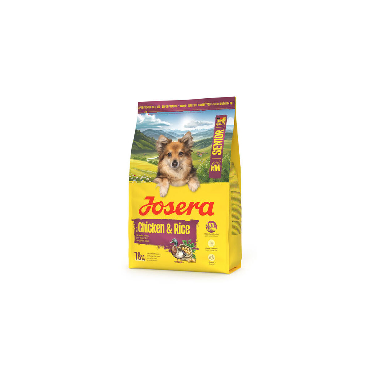 Fodder Josera Mini Senior Chicken Rice 3 Kg