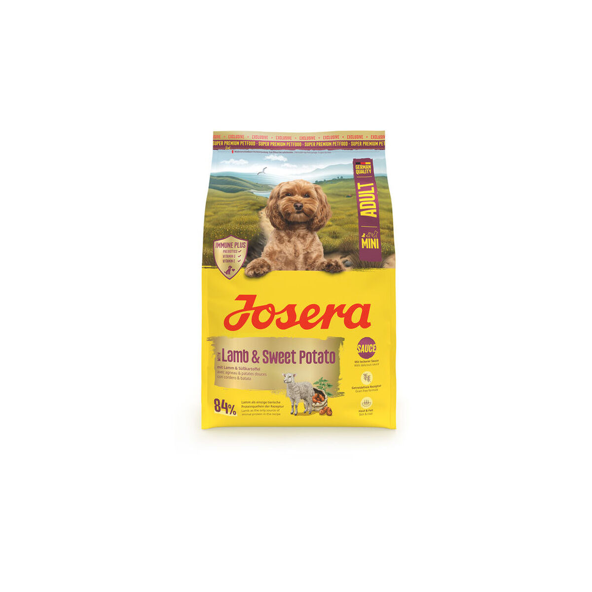 Fodder Josera Mini Adult Lamb Potatoes 3 Kg