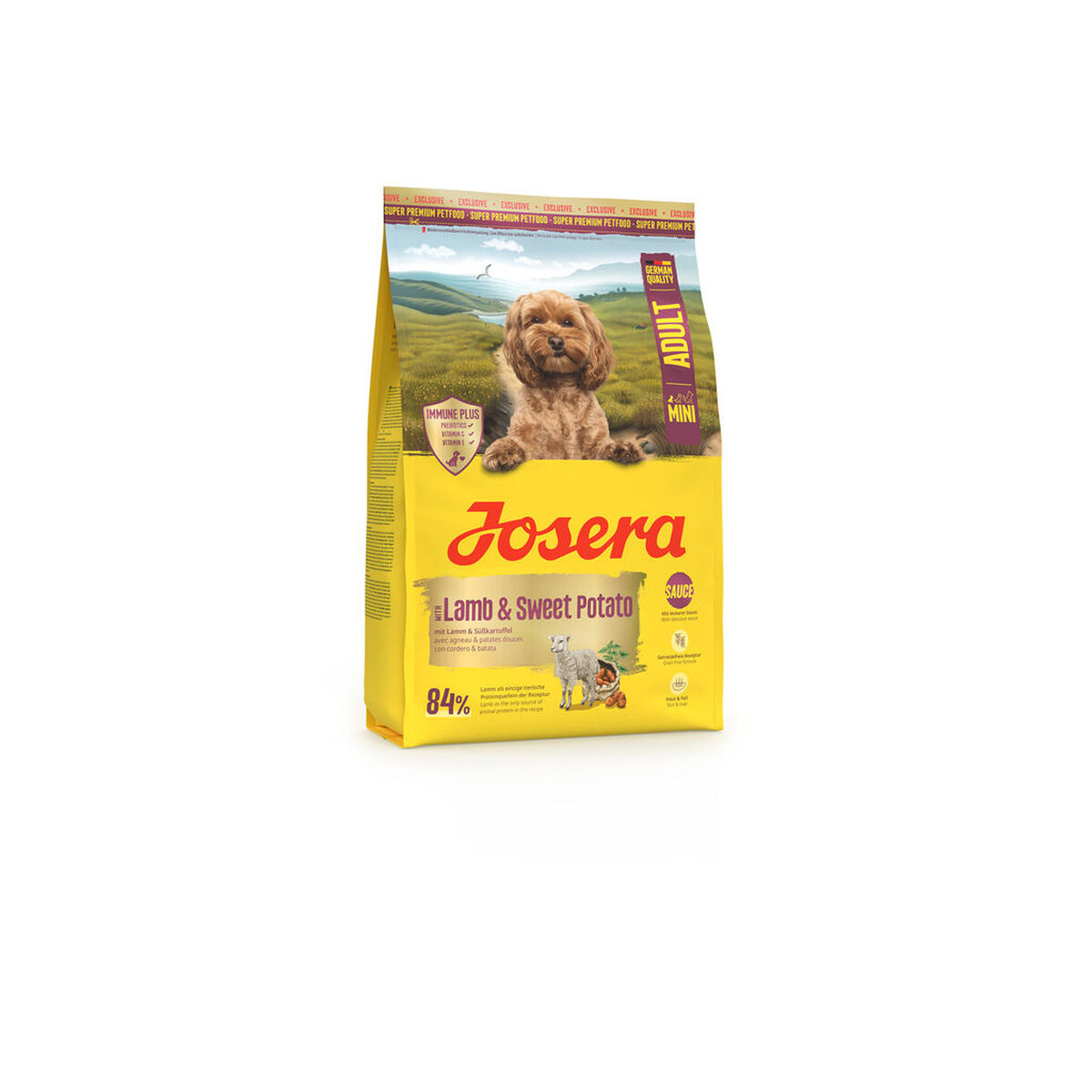 Fodder Josera Mini Adult Lamb Potatoes 3 Kg