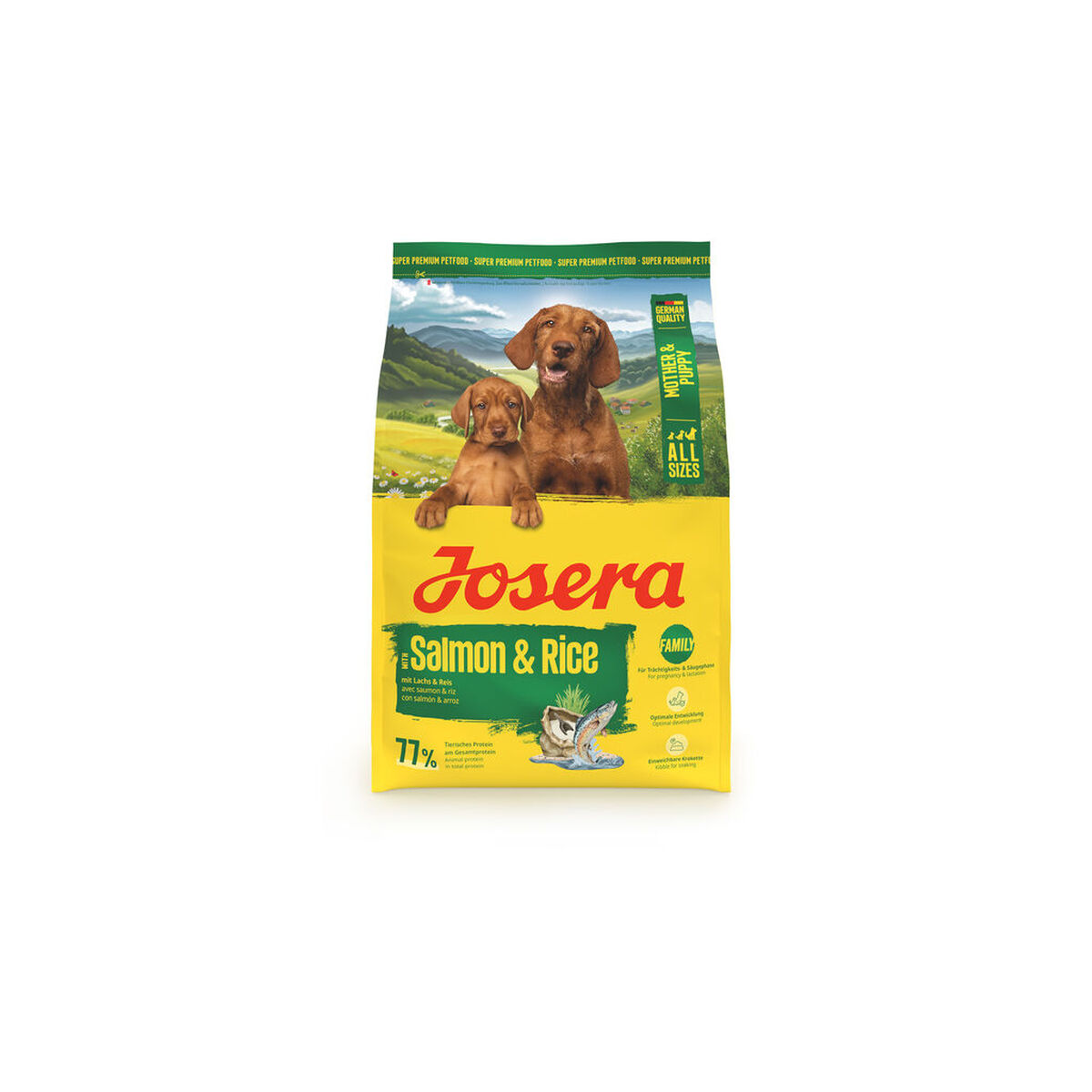 Fodder Josera Mother&Puppy Salmon Rice 3 Kg Fodder Josera Mother&Puppy Salmon Rice 3 Kg