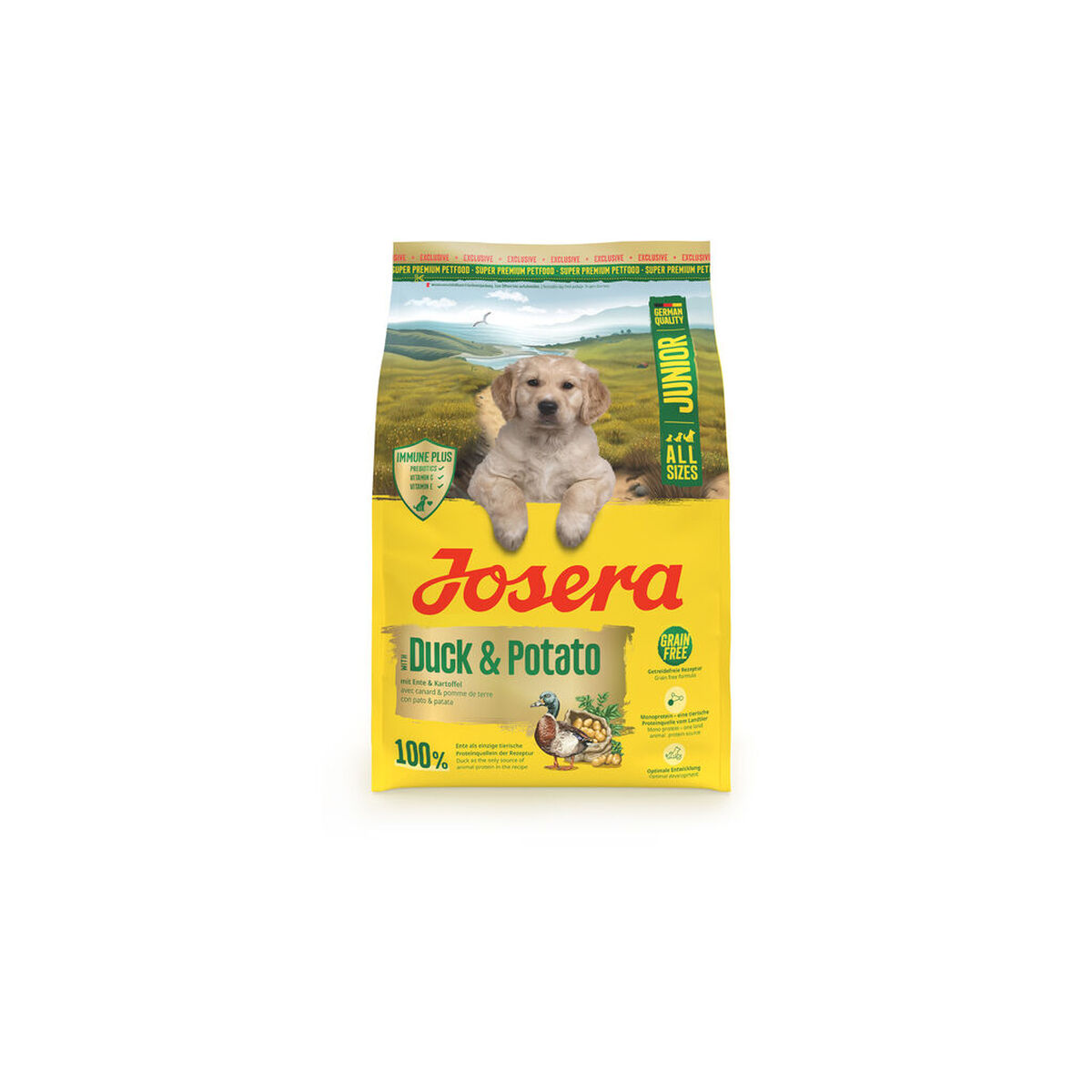 Fodder Josera Junior Duck Potatoes 3 Kg