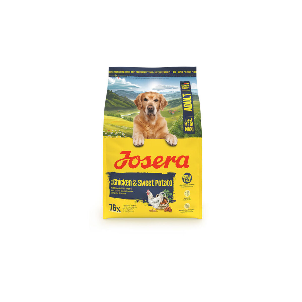 Fodder Josera Medi/Maxi Adult Chicken Potatoes 3 Kg