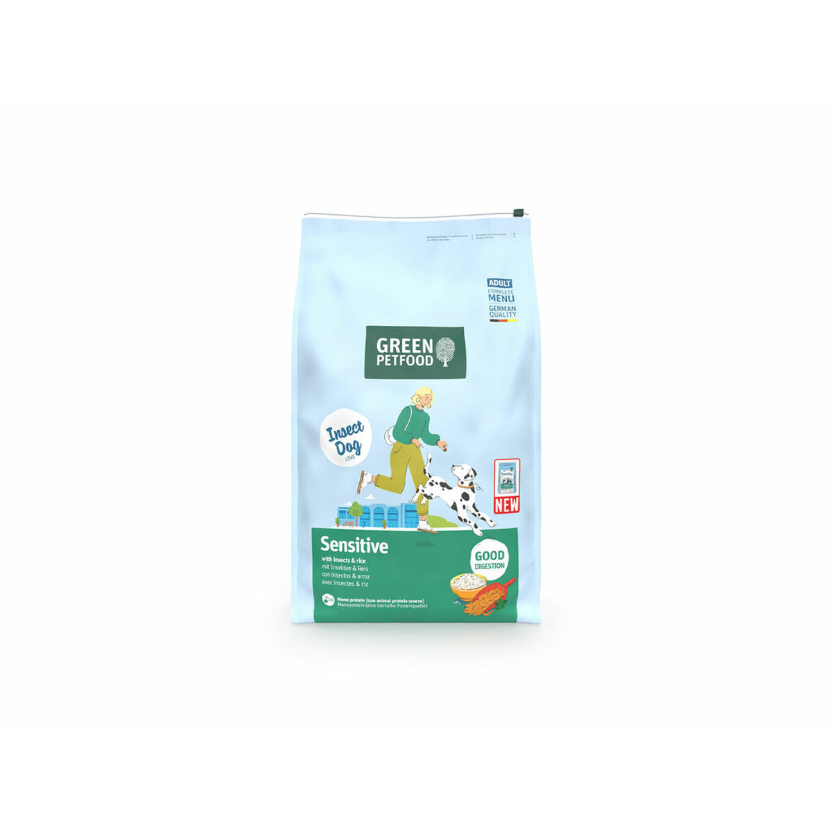 Fodder Green Petfood InsectDog Sensitive 10 kg Rice Fodder Green Petfood InsectDog Sensitive 10 kg Rice