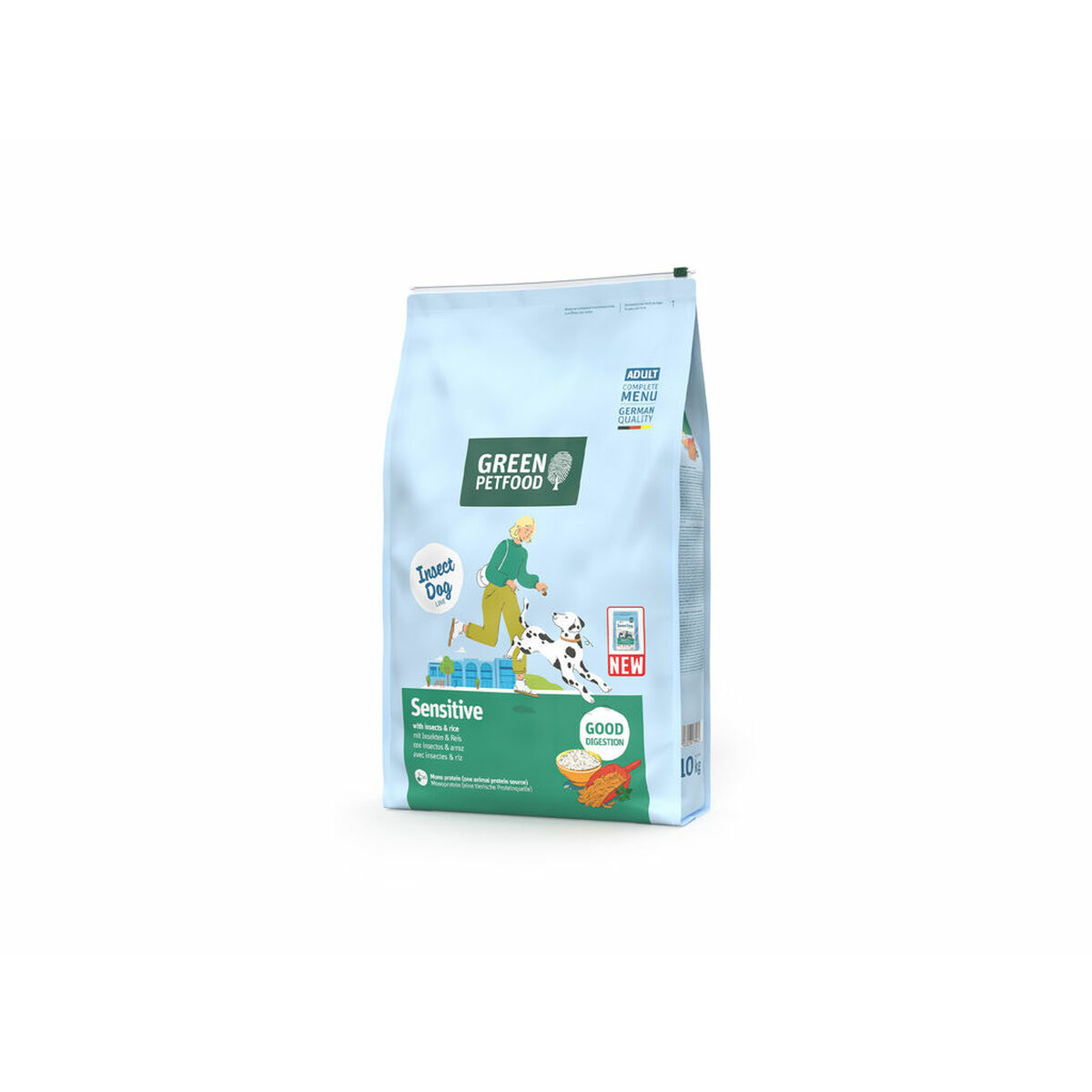 Fodder Green Petfood InsectDog Sensitive 10 kg Rice
