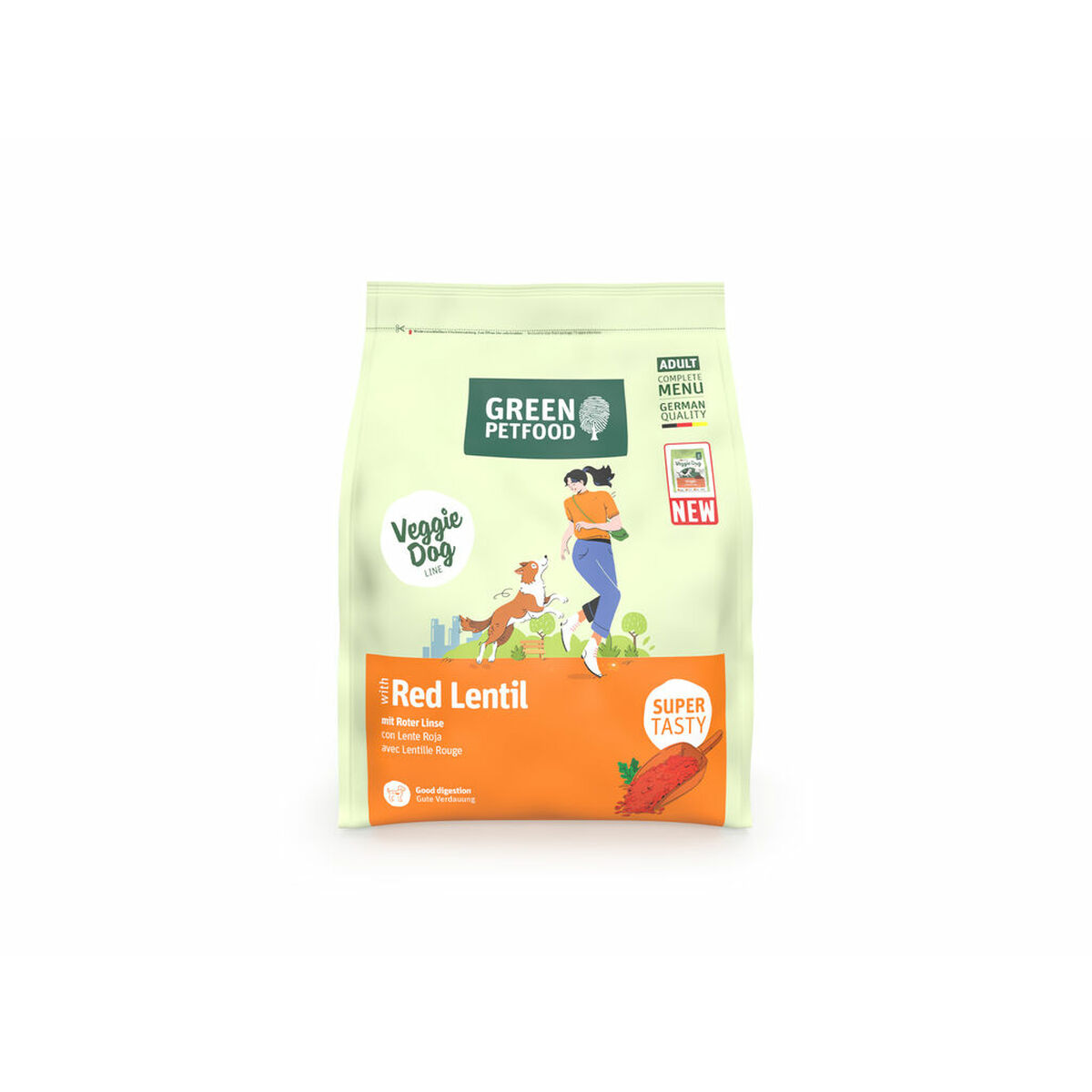 Fodder Green Petfood VeggieDog Red Lentil 900 g Fodder Green Petfood VeggieDog Red Lentil 900 g