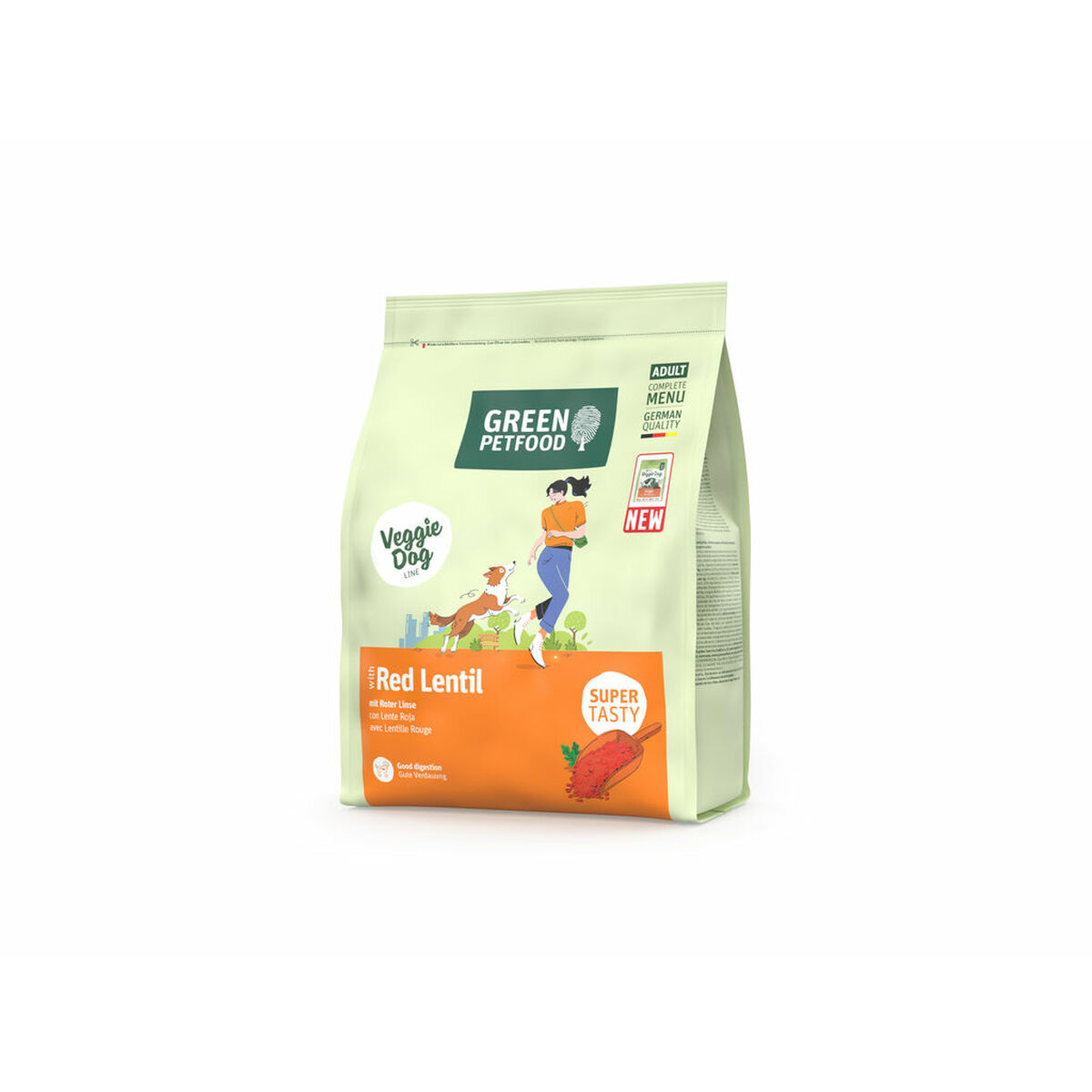 Fodder Green Petfood VeggieDog Red Lentil 900 g