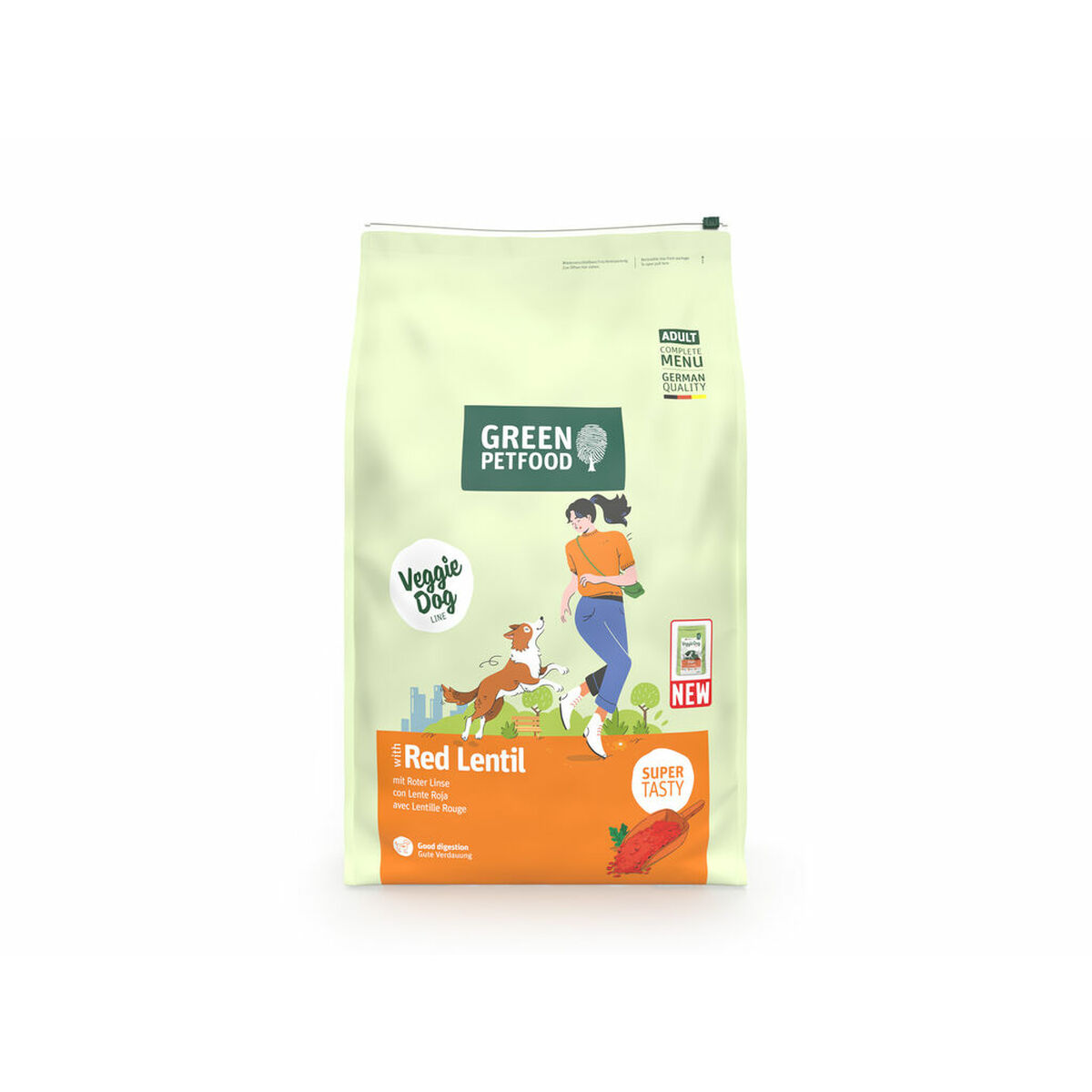 Fodder Green Petfood VeggieDog Red Lentil 10 kg Fodder Green Petfood VeggieDog Red Lentil 10 kg