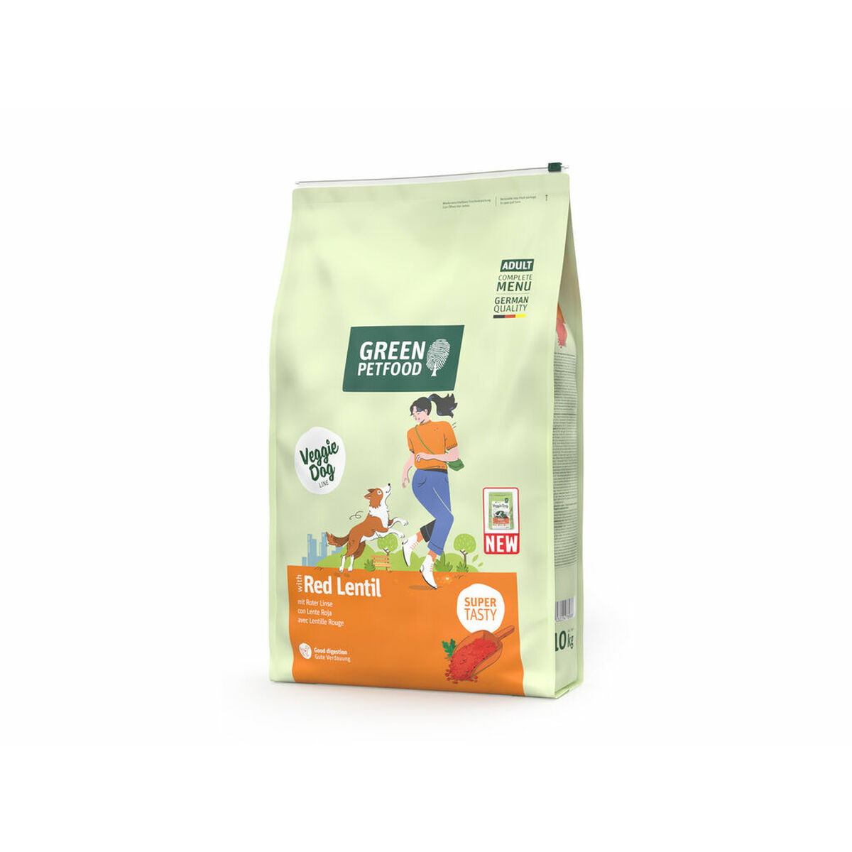 Fodder Green Petfood VeggieDog Red Lentil 10 kg
