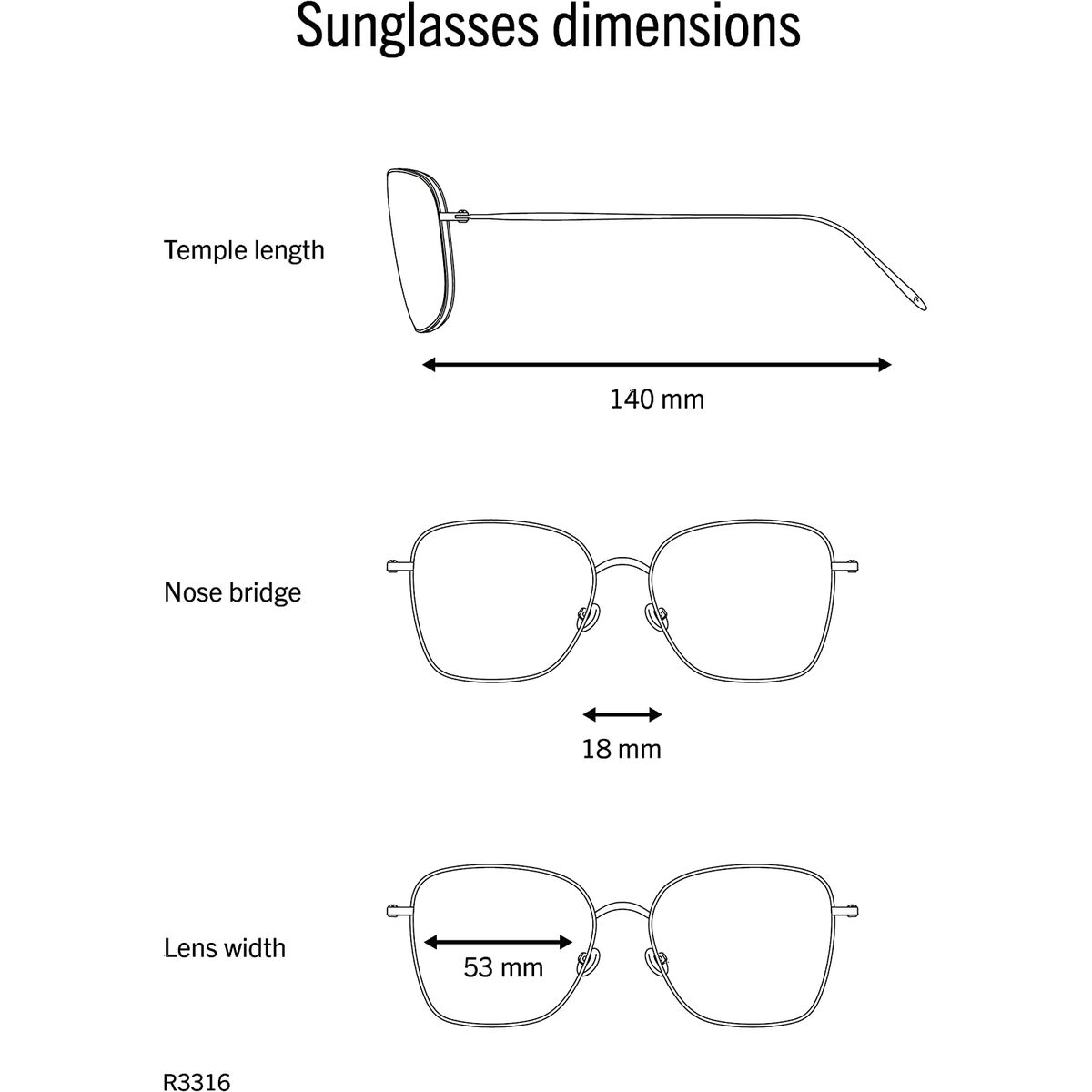 Ladies’ Sunglasses Rodenstock  R3316
