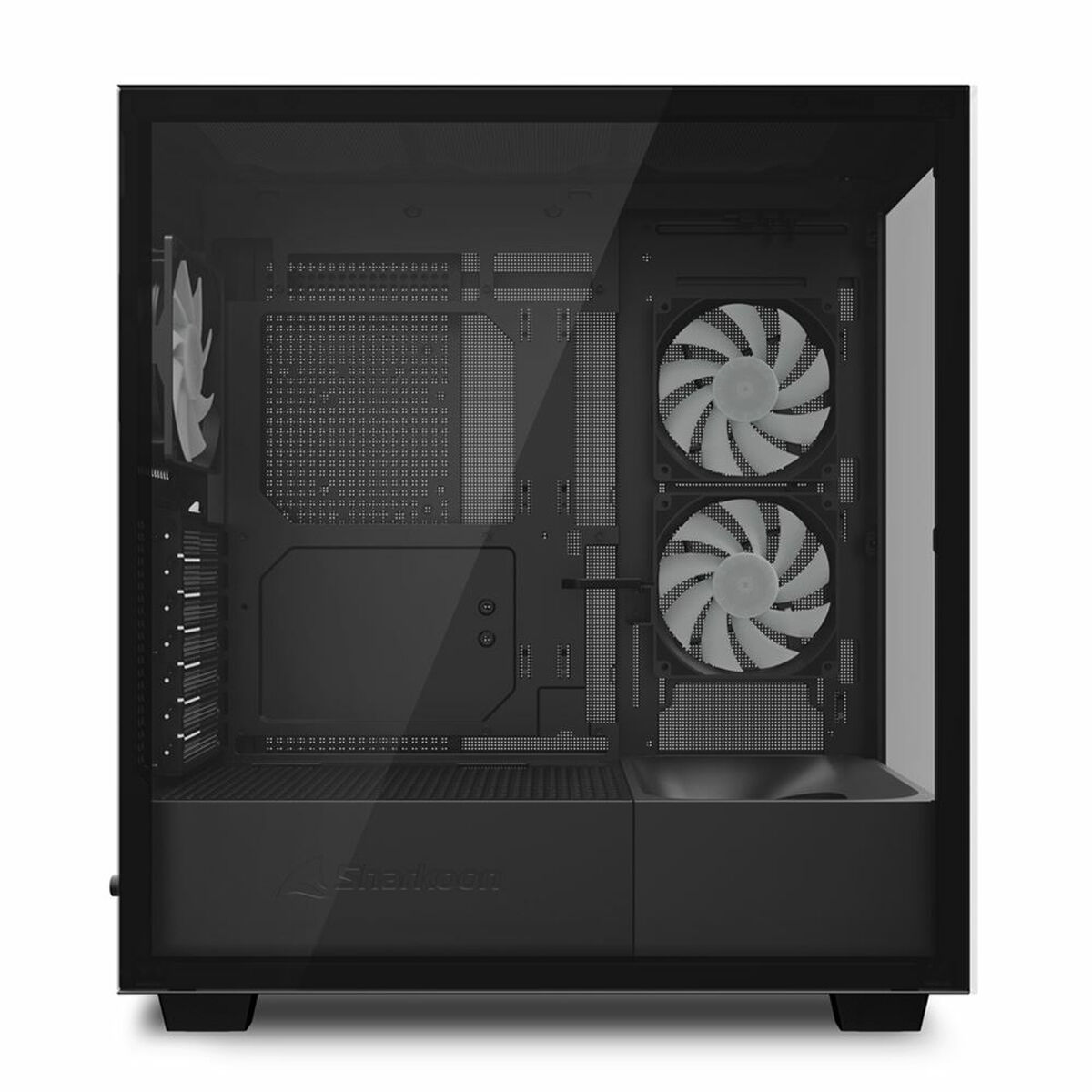 ATX Semi-tower Box Sharkoon Rebel C60 Black