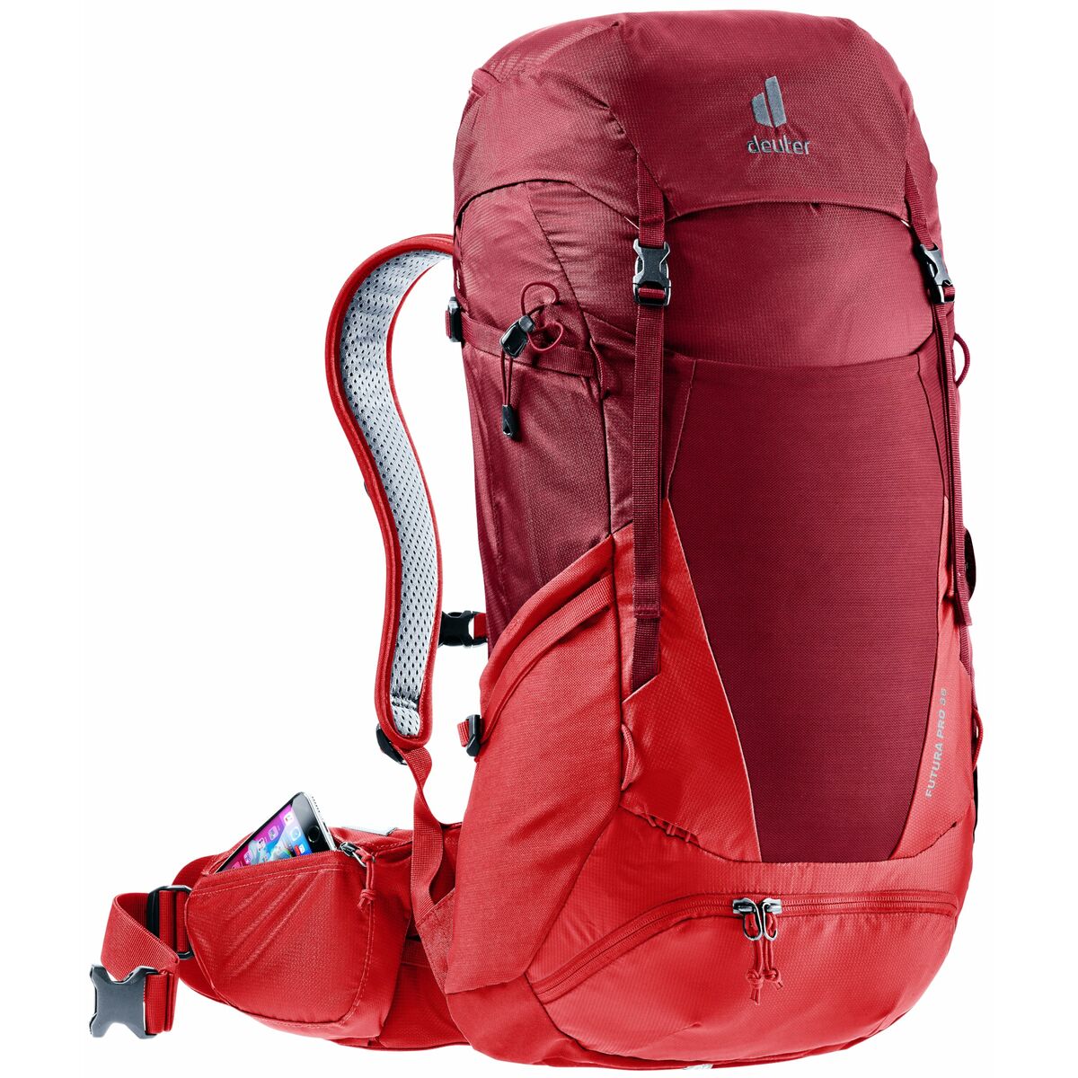 Hiking Backpack Deuter Trail PRO 34 SL Green 34 L