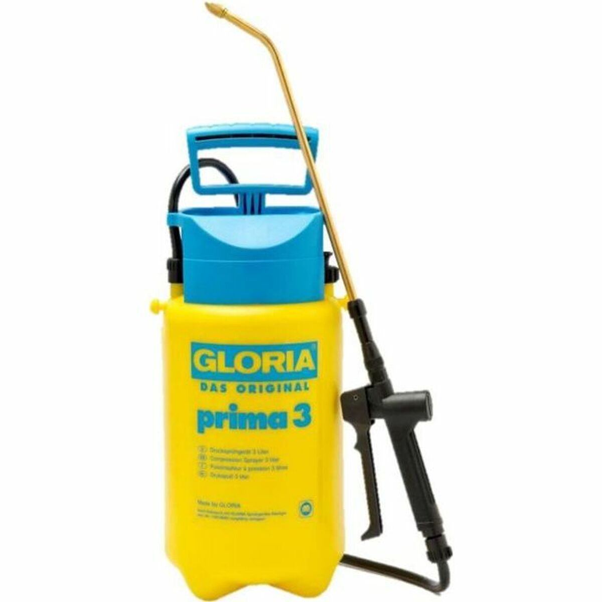 Garden Pressure Sprayer Gloria Prima 3 3 BAR Polyethylene 3 L Garden Pressure Sprayer Gloria Prima 3 3 BAR Polyethylene 3 L