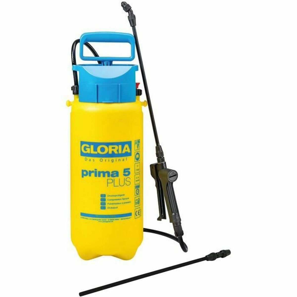 Garden Pressure Sprayer Gloria Prima 5 Plus 5 L Garden Pressure Sprayer Gloria Prima 5 Plus 5 L