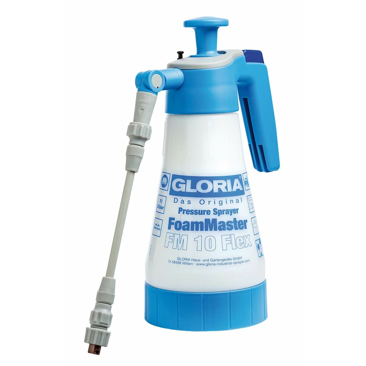 Garden Pressure Sprayer Gloria FoamMaster FM10 Flex Foam 1 L Garden Pressure Sprayer Gloria FoamMaster FM10 Flex Foam 1 L