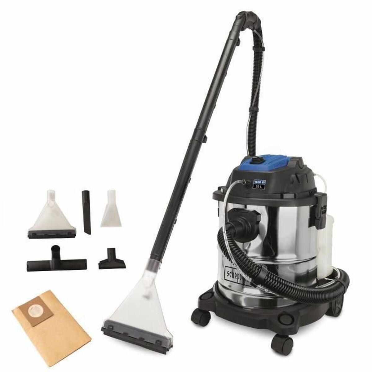 vacuum cleaner Scheppach Sprayvac20 1600 W 20 L 5-in-1 vacuum cleaner Scheppach Sprayvac20 1600 W 20 L 5-in-1