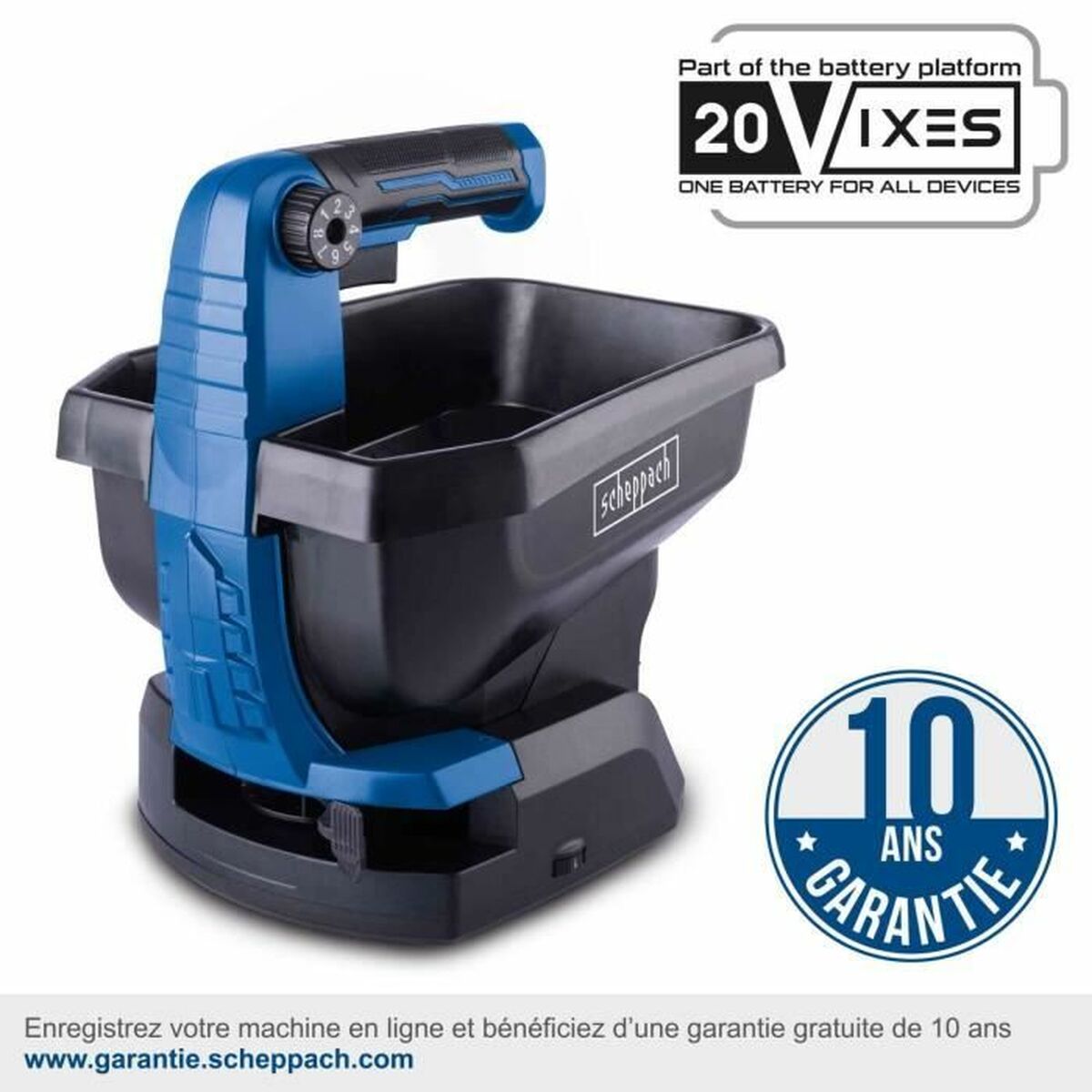 Seeder Scheppach C-GSP800-X – 20V IXES