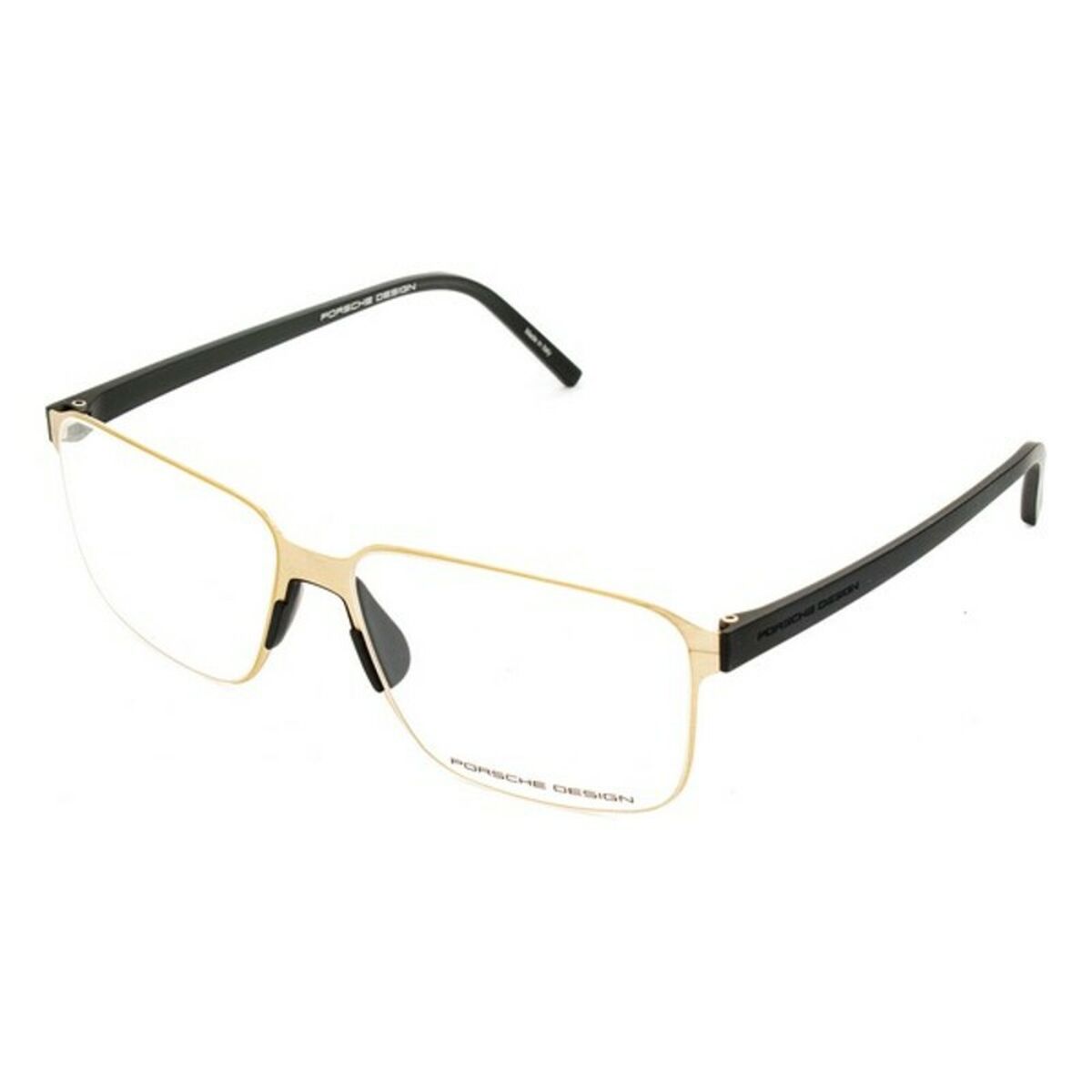 Men’ Spectacle frame Porsche P8313-B Golden Ø 55 mm