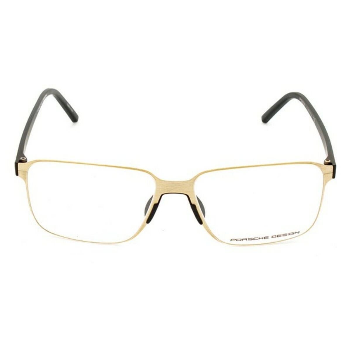 Men’ Spectacle frame Porsche P8313-B Golden Ø 55 mm
