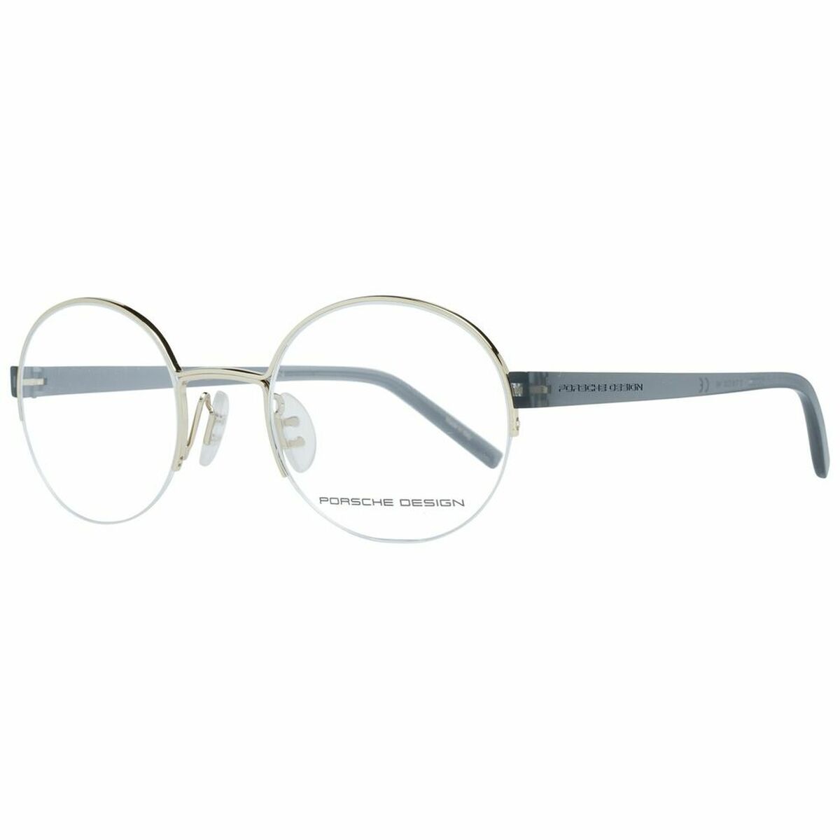 Unisex’ Spectacle frame Porsche P8350-50D Golden Ø 50 mm