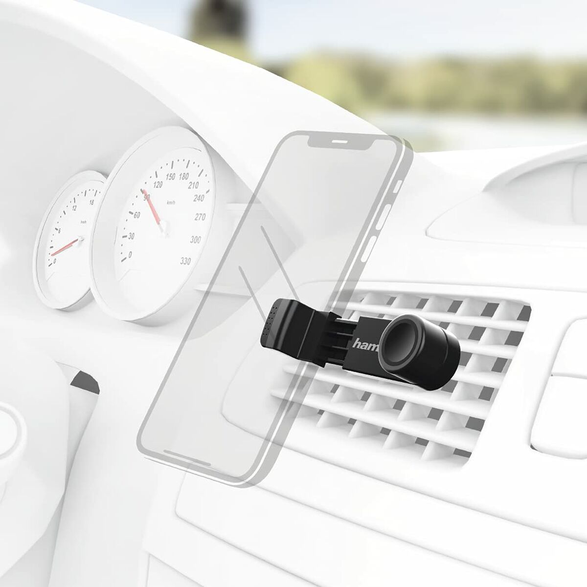 Mobile Support for Cars Hama 00173890 Black