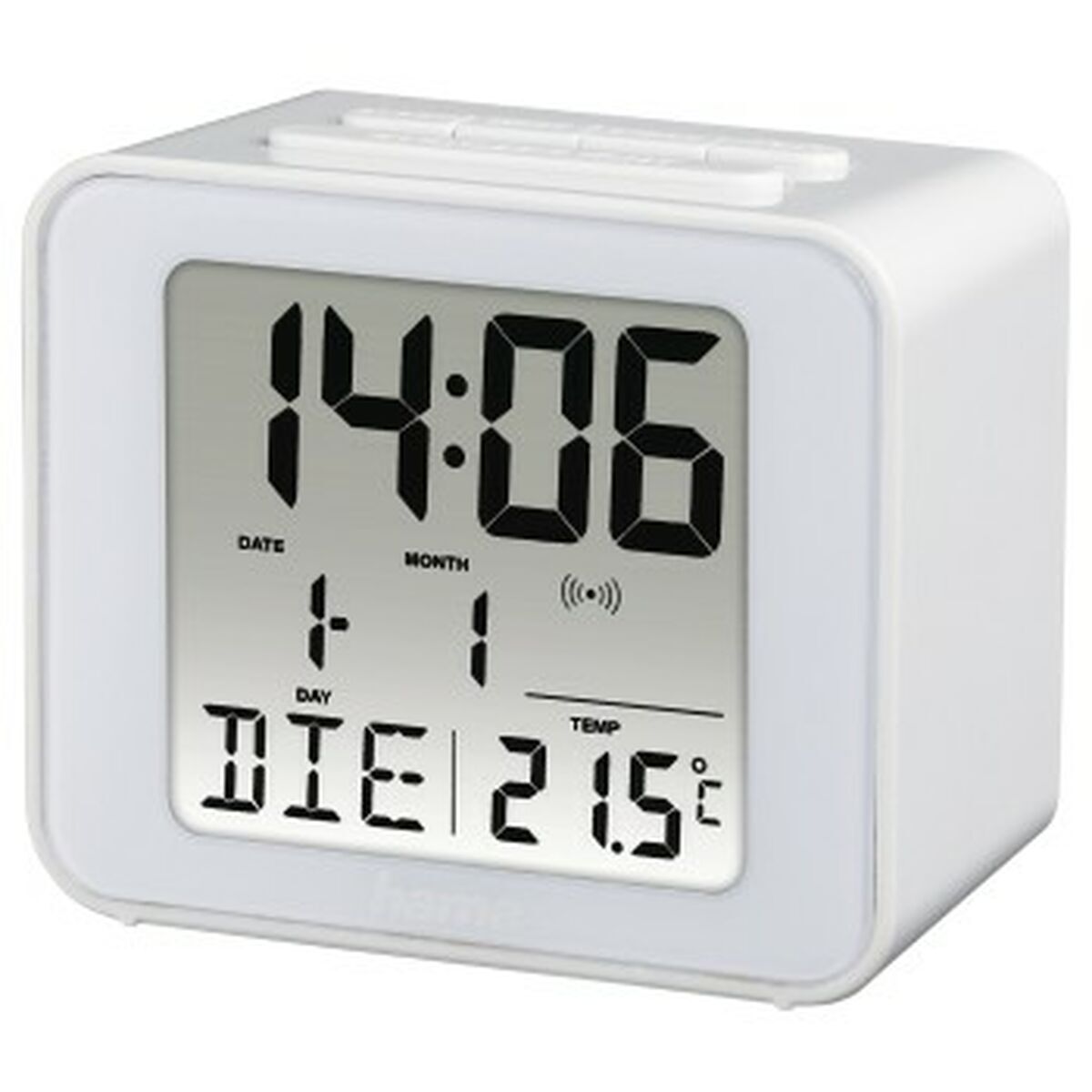 Alarm Clock Hama 00186305 White Alarm Clock Hama 00186305 White
