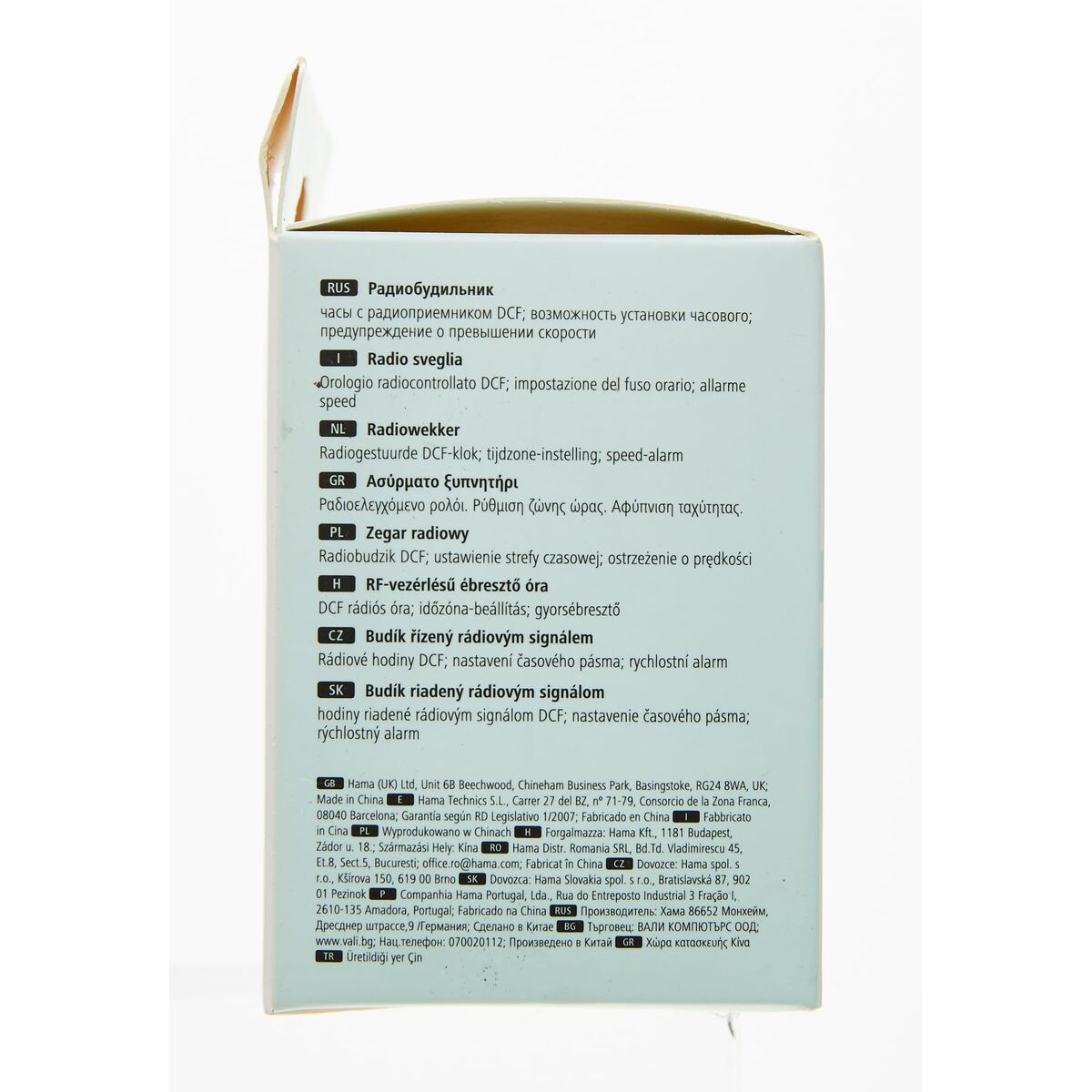 Alarm Clock Hama 00186305 White