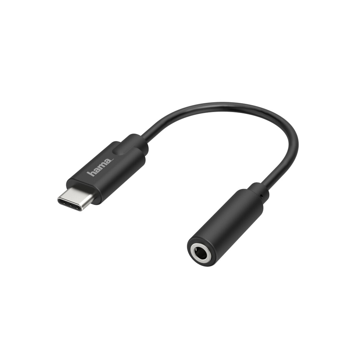 USB C to Jack 3.5 mm Adapter Hama 00200318 Black USB C to Jack 3.5 mm Adapter Hama 00200318 Black