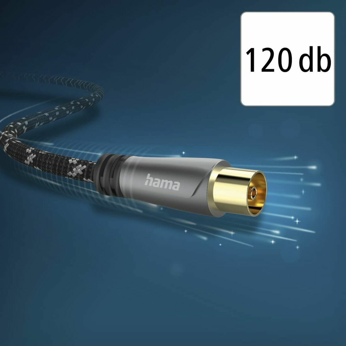 Antenna cable Hama 00205070 Black 1,5 m