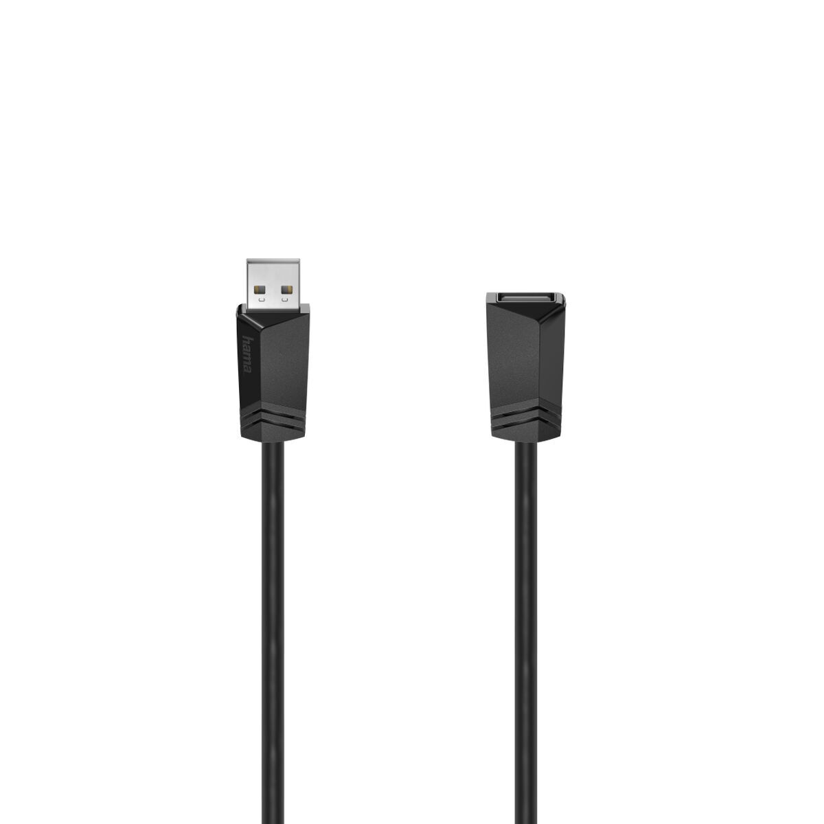 USB Cable Hama 00200620 Black 3 m Male Plug/Socket USB Cable Hama 00200620 Black 3 m Male Plug/Socket