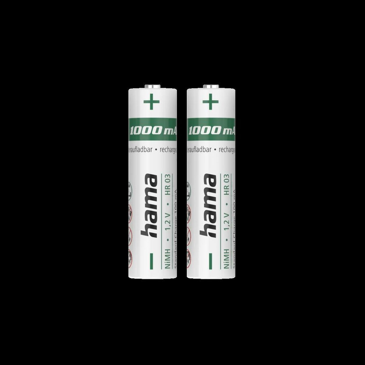 Batteries Hama 00223524 1.2 V Batteries Hama 00223524 1.2 V