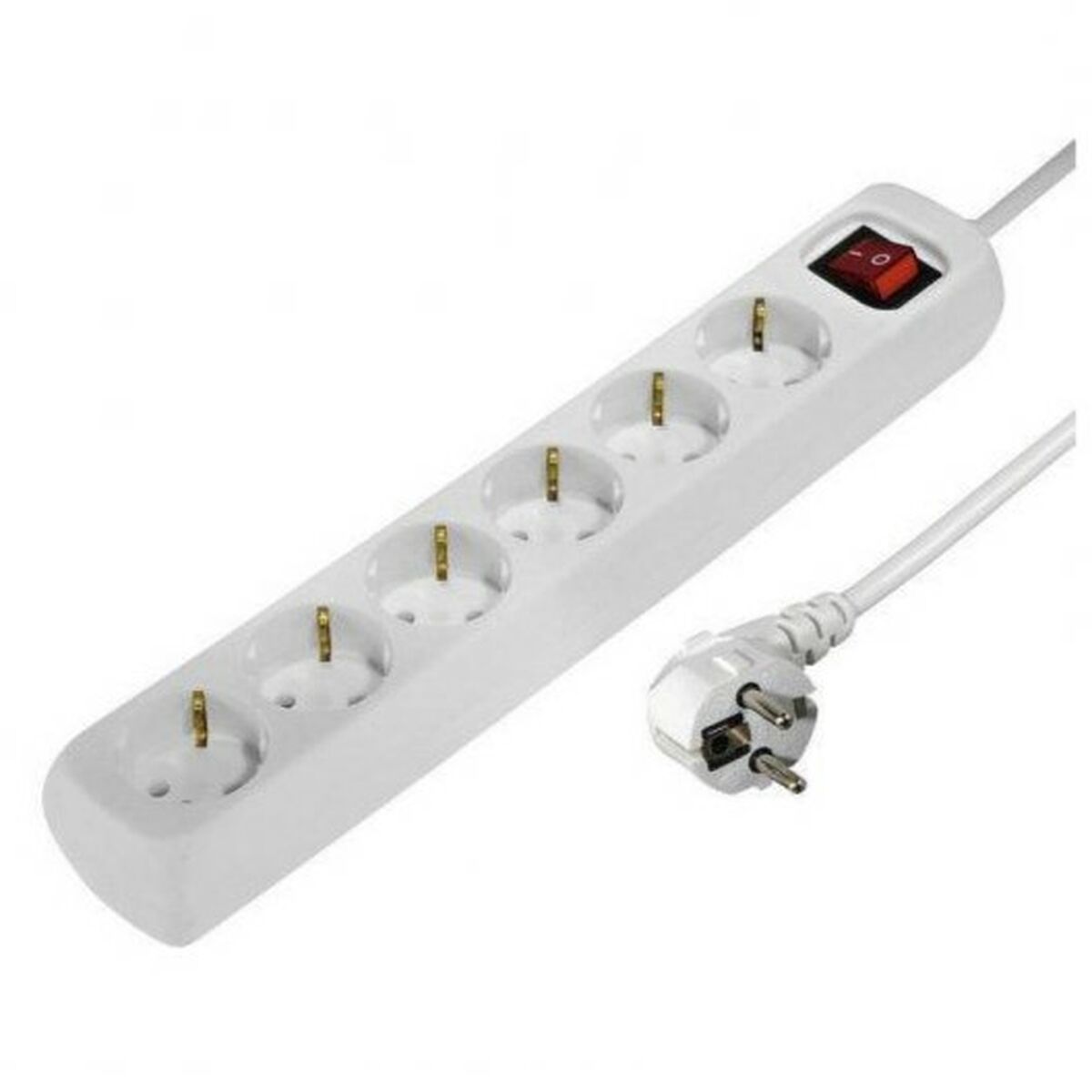 Power Socket – 6 Sockets with Switch Hama