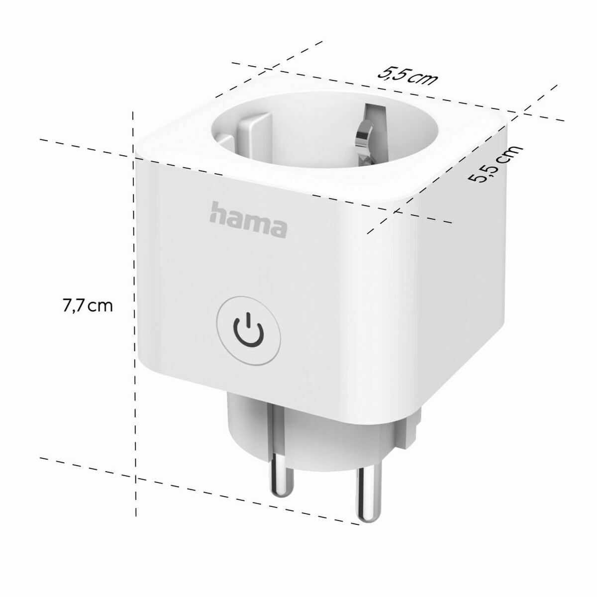 Smart Plug Hama 00176638 Wi-Fi 240 V