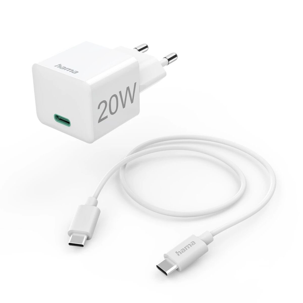 Wall Charger Hama 00201675 White 20 W Wall Charger Hama 00201675 White 20 W