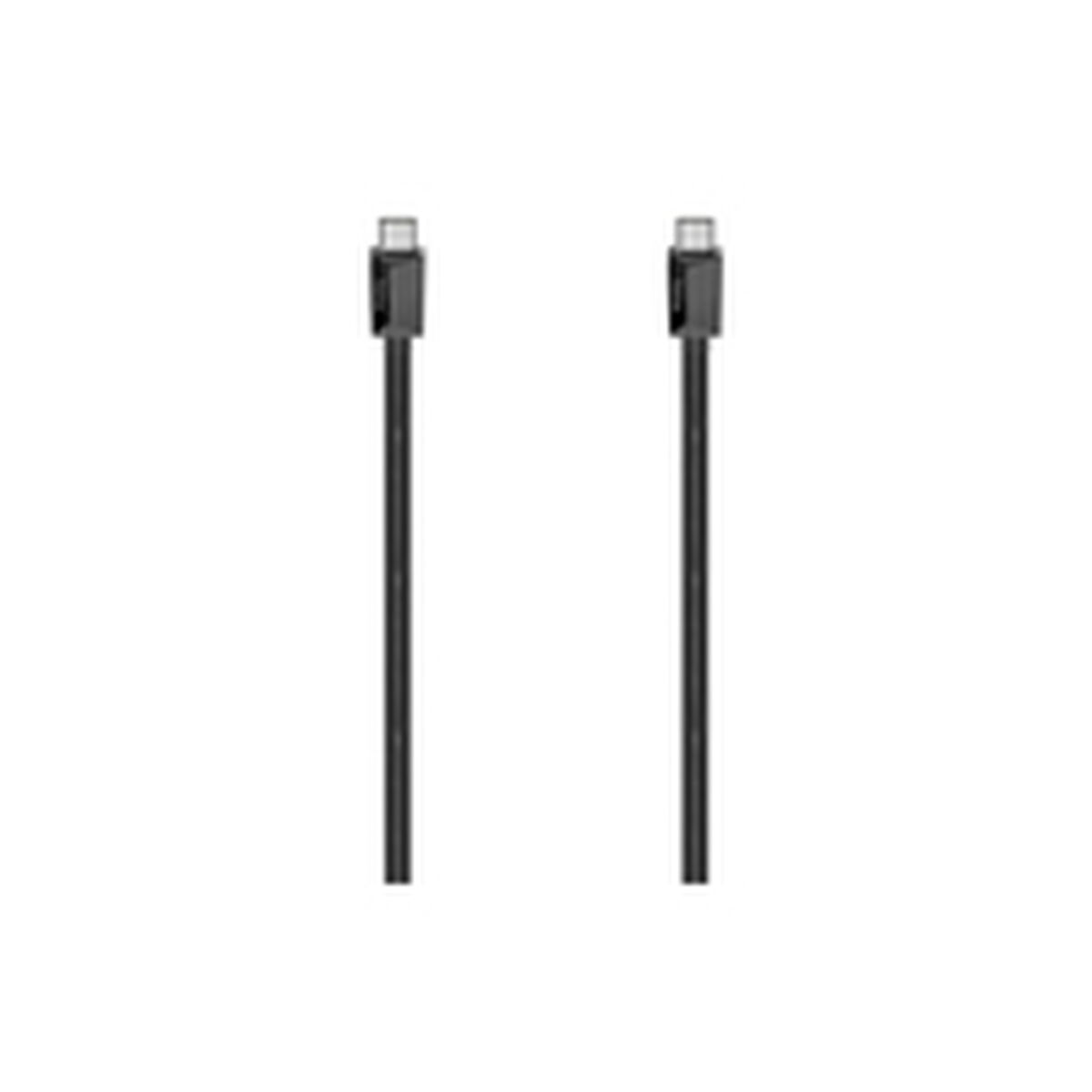 USB-C to USB-C Cable Hama 00200786 Black 3 m