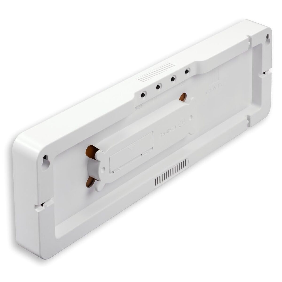 Wall Clock with Thermometer Hama 00222224 White Black