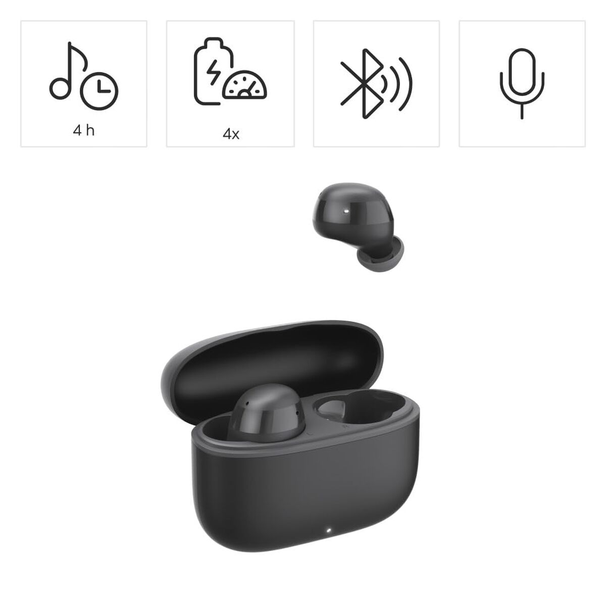 Headphones Hama 00221758 Black