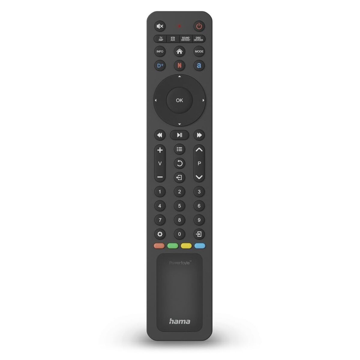 Universal Remote Control Hama 00221057 Black
