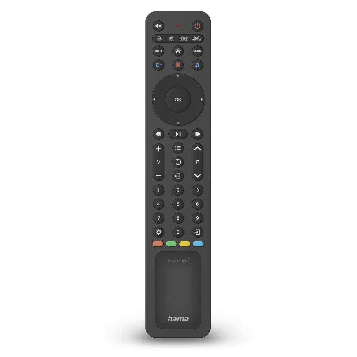Universal Remote Control Hama 00221057 Black