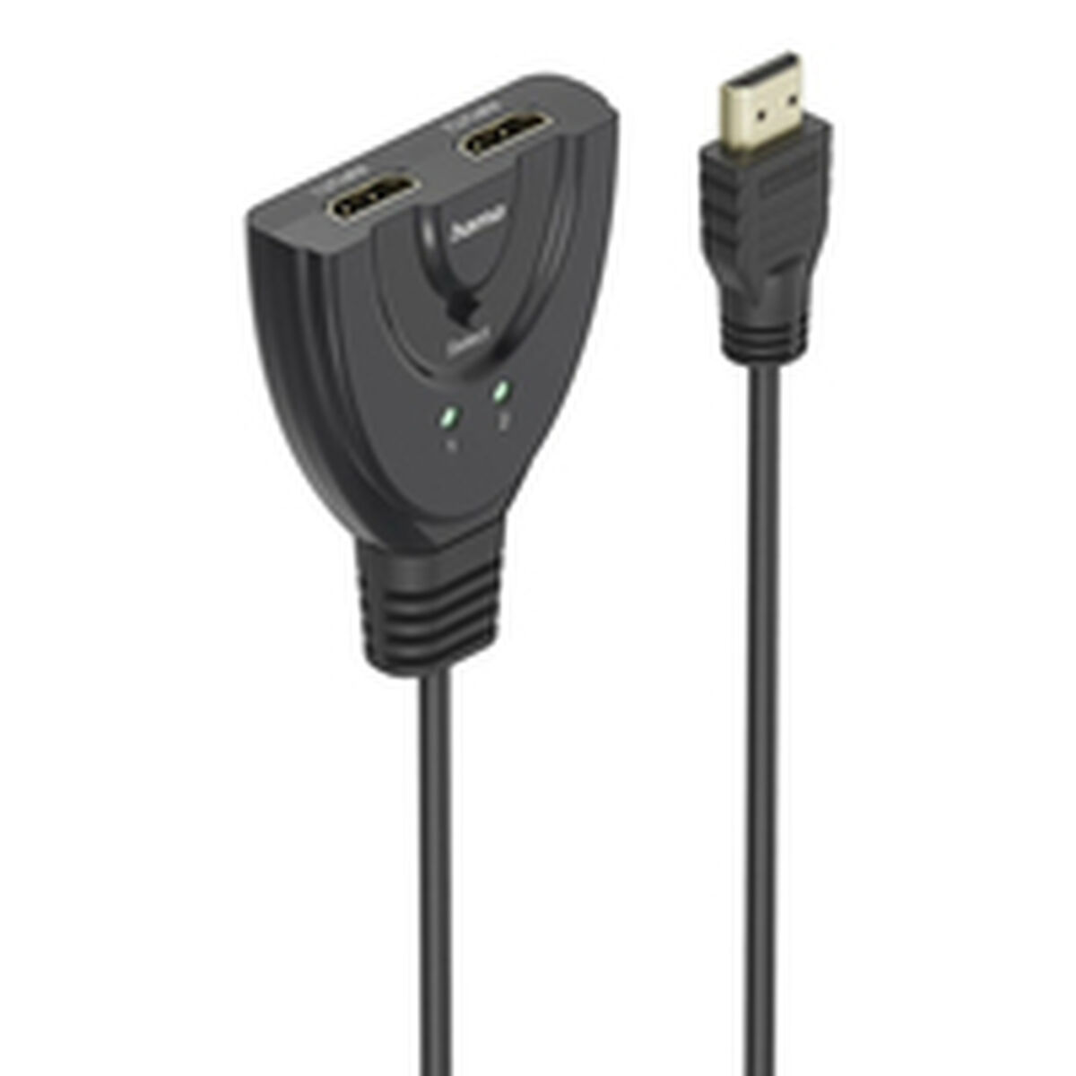 HDMI Cable Hama 00205323 Black 60 cm