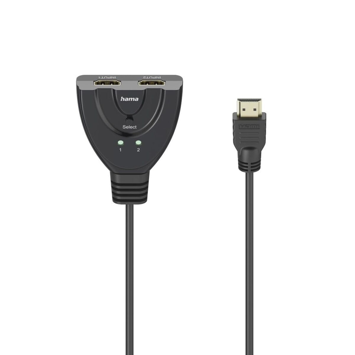 HDMI Cable Hama 00205323 Black 60 cm