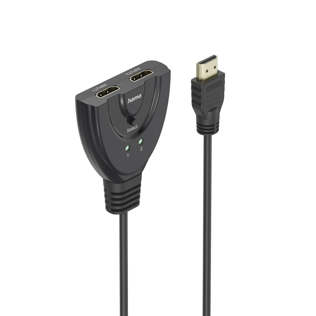 HDMI Cable Hama 00205323 Black 60 cm