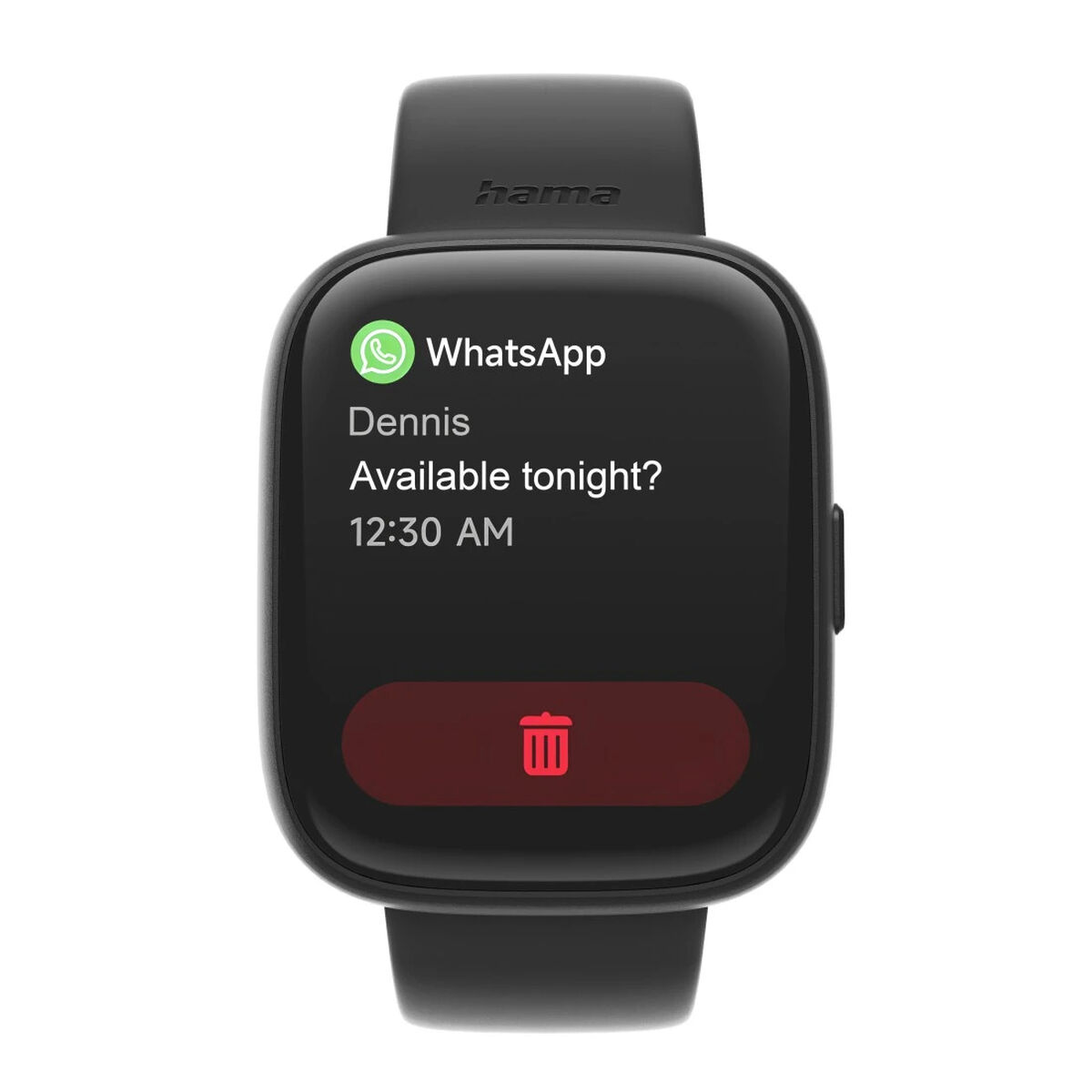 Smartwatch Hama 00178640 Black 1,65″ 46 mm