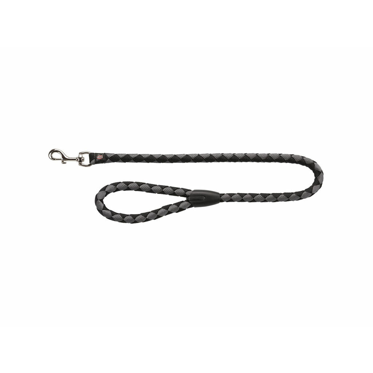 Dog Lead Trixie Black Silver 1 m L/XL Dog Lead Trixie Black Silver 1 m L/XL