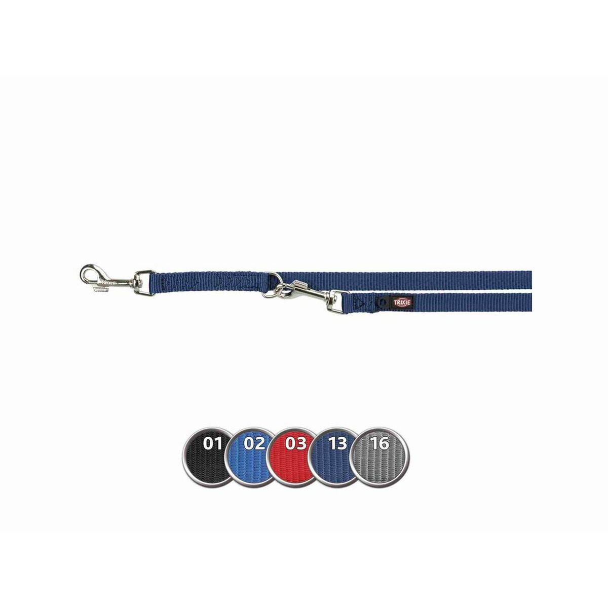 Adjustable dog leash Trixie Black L L/XL 3 m