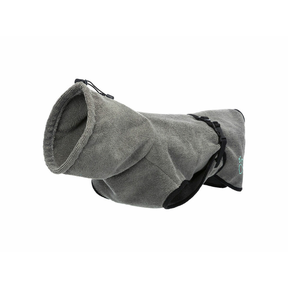 Dog bathrobe Trixie Grey S