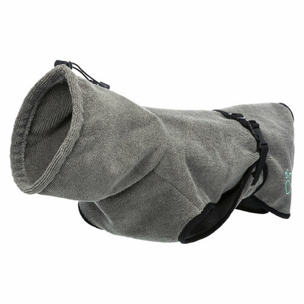 Dog bathrobe Trixie Grey S