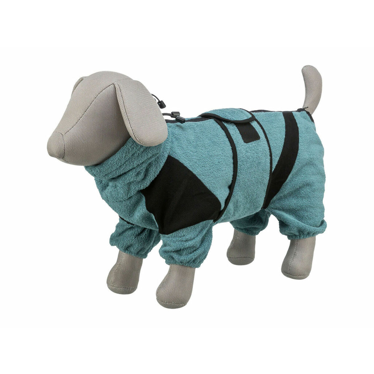 Dog bathrobe Trixie Blue S