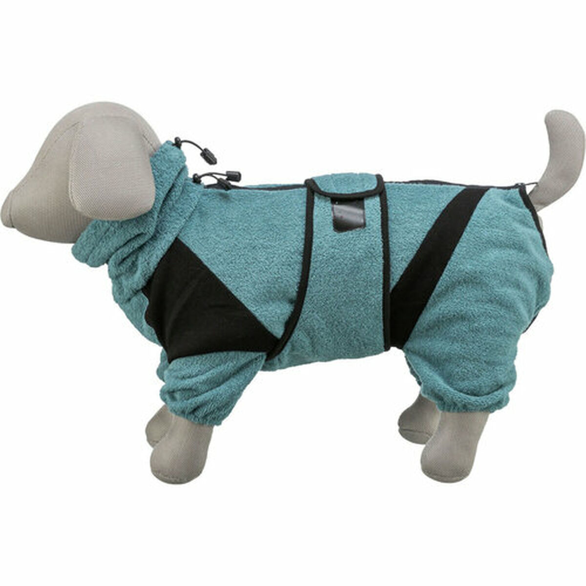 Dog bathrobe Trixie Blue S