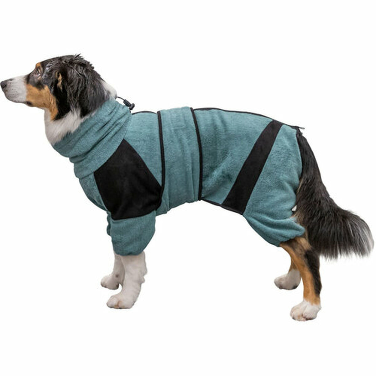 Dog bathrobe Trixie Blue S