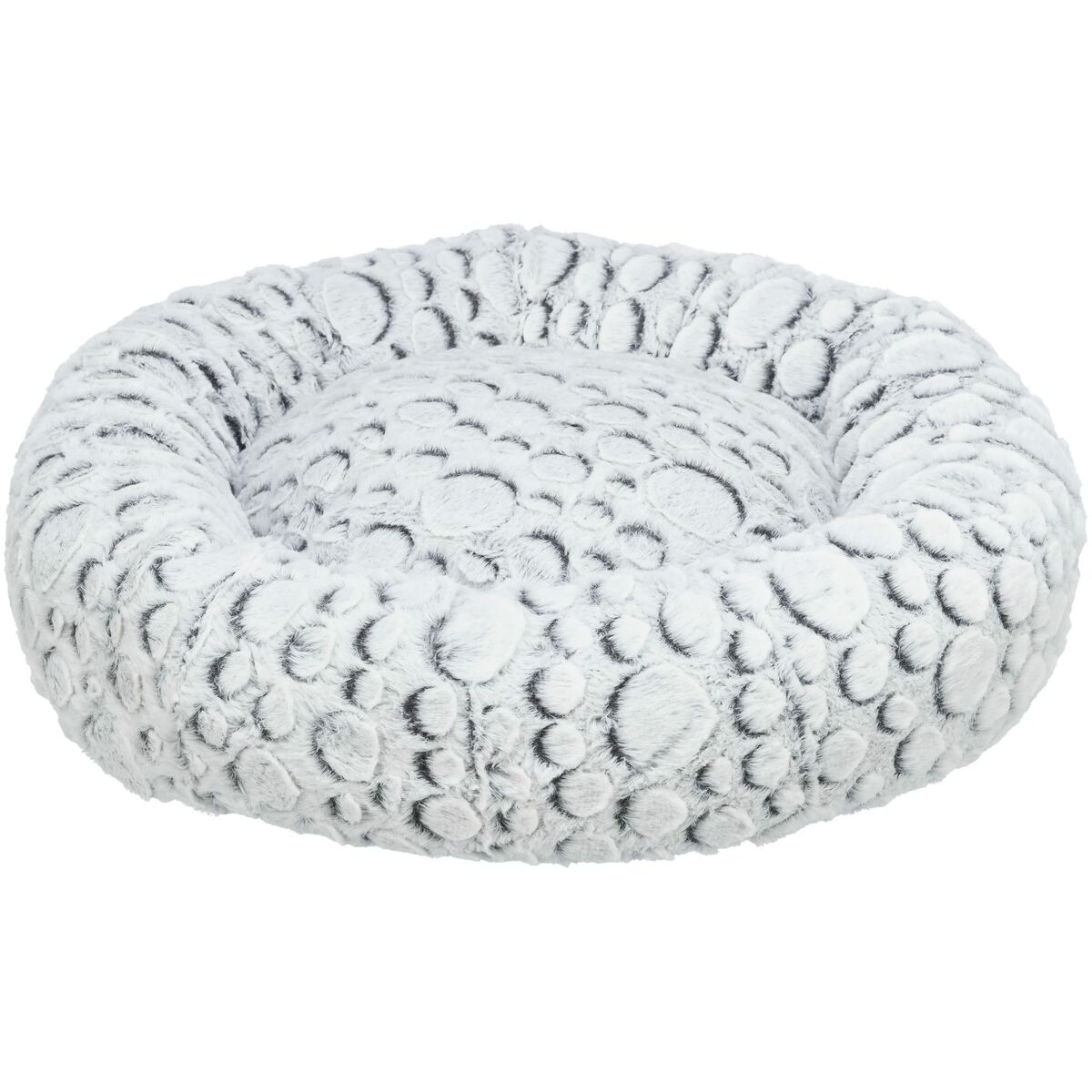 Dog Bed Trixie Mila White Grey Ø 50 cm Dog Bed Trixie Mila White Grey Ø 50 cm